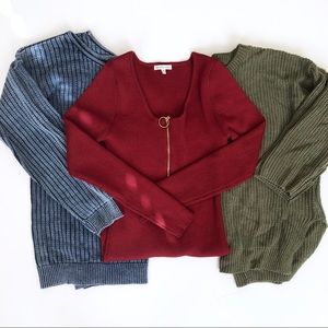 NWOT Super cute sweater weather bundle